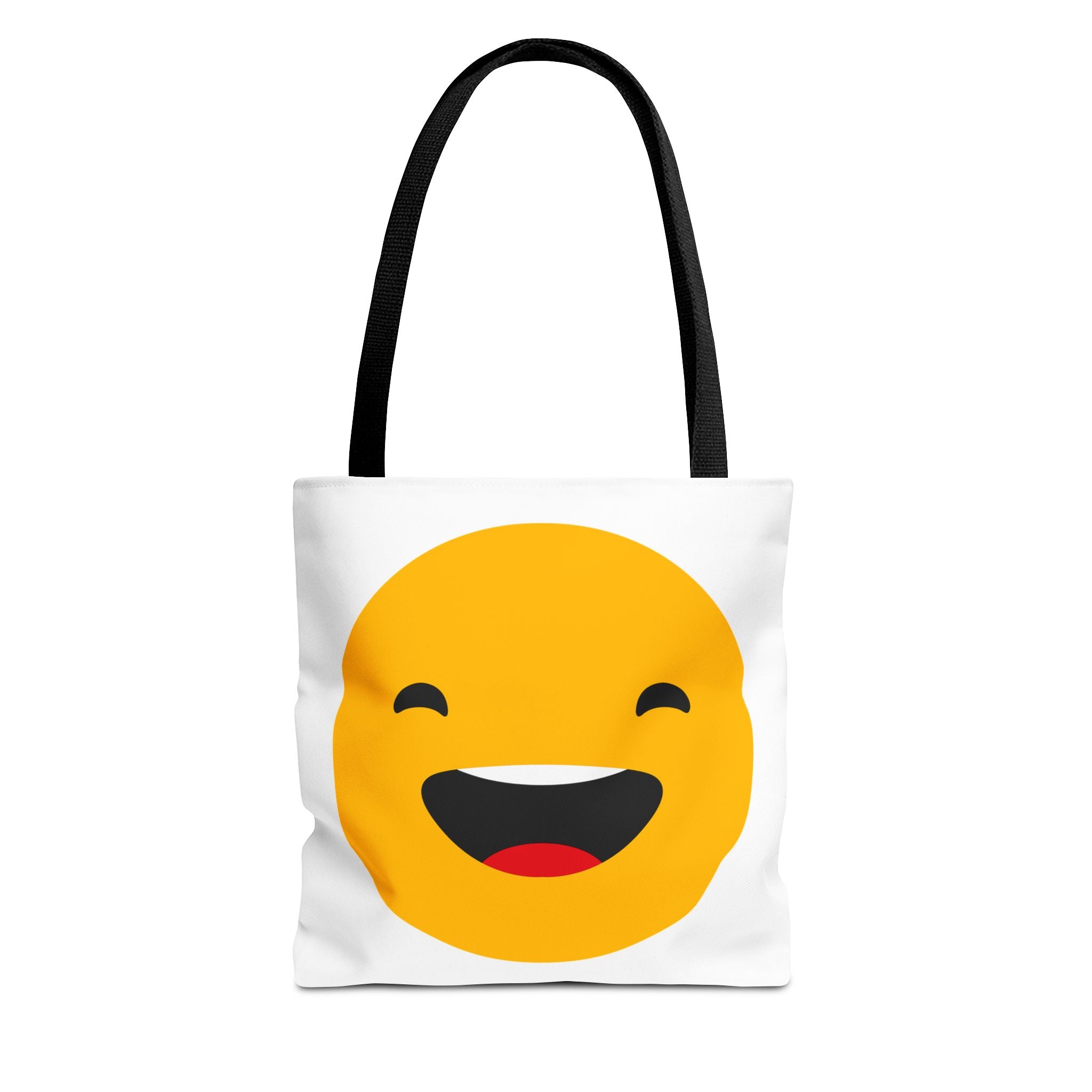 Smiley Face Tote Bag - Fun and Cheerful Reusable Shopping Bag